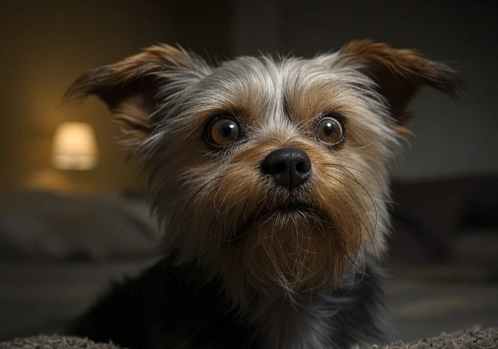 chien tremble