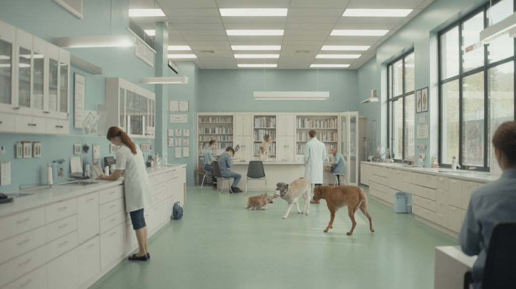 Comparatif entre cabinet, centre et clinique vétérinaire-1